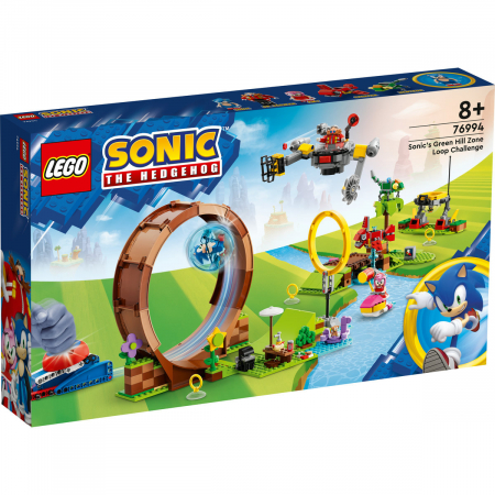 LEGO® - Provocarea cu bucla a lui Sonic din zona Green Hill, varsta de la 8 ani la +15 ani