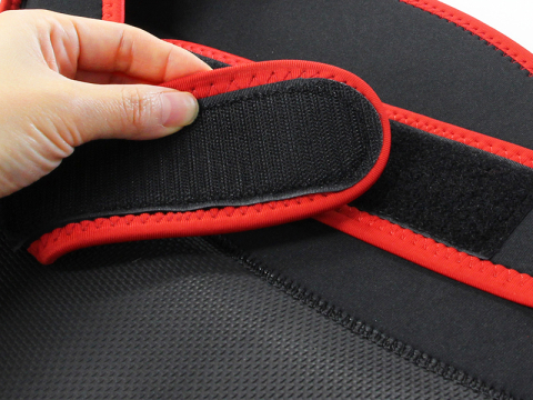 PROX Hip Guard PX8882KR Long Black & Red Hip Guard Long Black & Red [1]
