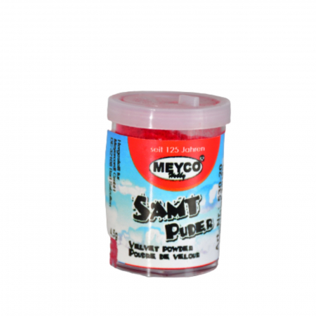 Pudra de catifea, rosie, in shaker, 4.5 gr [2]