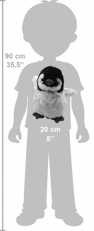 Pui de Pinguin - Jucarie Plus Wild Republic 20 cm [4]