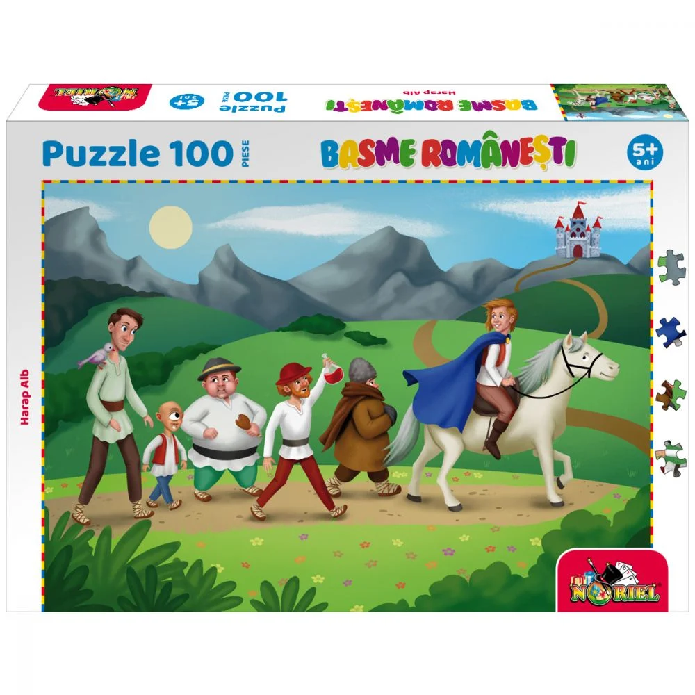 Jucării și Jocuri pentru copii - Puzzle 100 piese Povestea lui Harap Alb Noriel 
