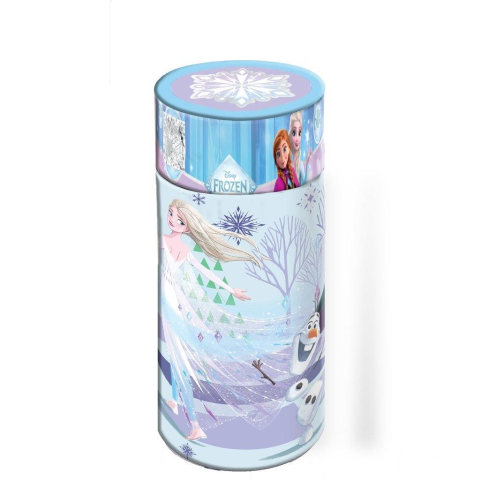 Jucării și Jocuri pentru copii - Puzzle 60 piese in tub 48x33cm Frozen Luna