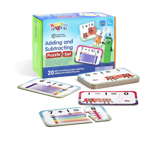 Jucării și Jocuri pentru copii - Puzzle - Adunari si scaderi 1-10 - Numberblocks
