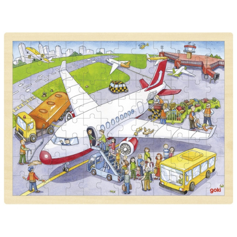 Jucării și Jocuri pentru copii - Puzzle Aeroportul