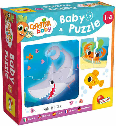 Jucării și Jocuri pentru copii - Puzzle - Animalute din mare