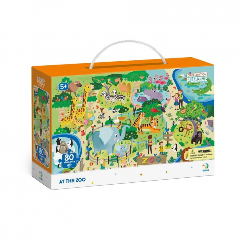 Puzzle - Animalute la ZOO (80 piese) [1]