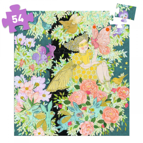 Puzzle Arborele Florei, Djeco, varsta 3 - 6 ani, Fata [1]