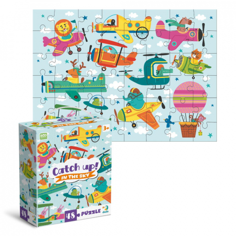 Puzzle - Aventuri in zbor (48 piese) [1]