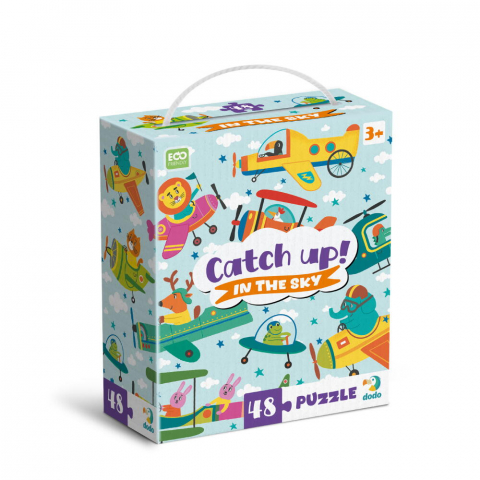 Jucării și Jocuri pentru copii - Puzzle - Aventuri in zbor (48 piese)