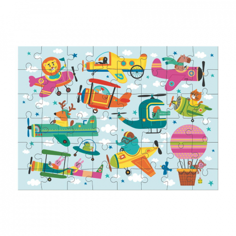 Puzzle - Aventuri in zbor (48 piese) [2]