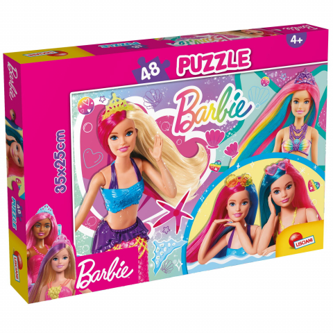 Puzzle sub 100 piese - Puzzle - Barbie (48 de piese)