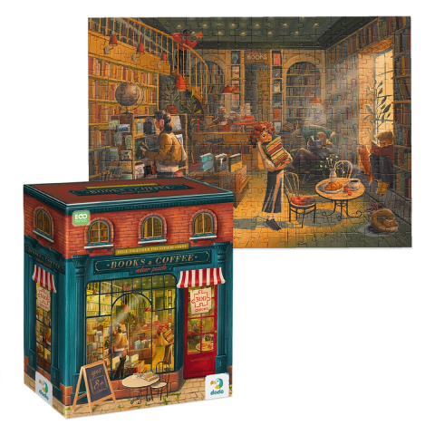 Puzzle Bookstore, 300 piese, varsta 8+ ani [3]