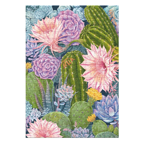 Puzzle Botany, Cactusi si Suculente, 400 piese, varsta 8+ ani [1]