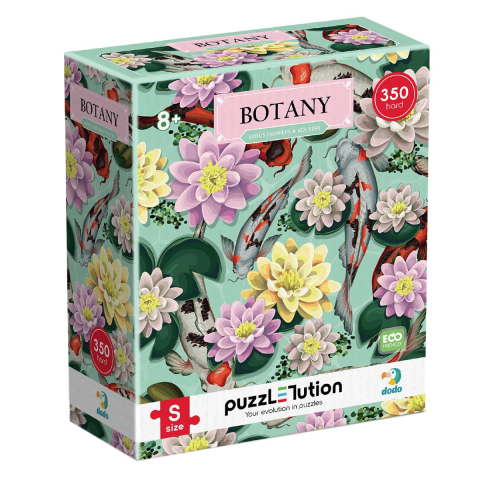 Jucării și Jocuri pentru copii - Puzzle Botany, Lotus Flowers, 350 piese, copii varsta 8+ ani