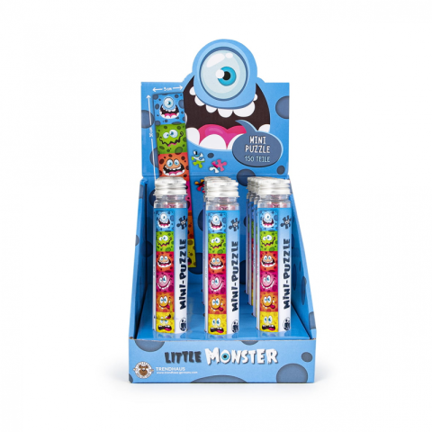 Puzzle carton 150 piese Trendhaus Mini - little monster, CH28888, 7+ ani [0]