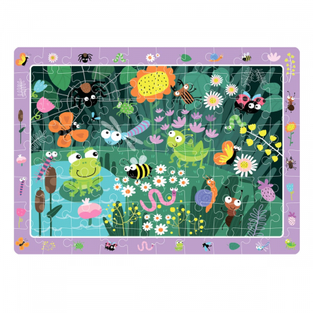 Puzzle de observare, In gradina, 80 piese, 5-10 [1]
