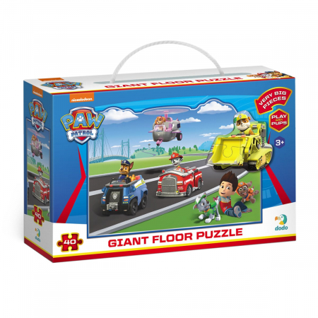 Jucării și Jocuri pentru copii - Puzzle de podea, Patrula catelusilor, 3-6 ani