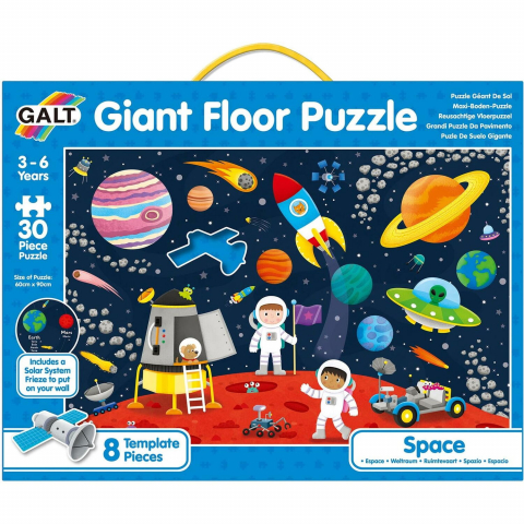 Jucării și Jocuri pentru copii - Puzzle de podea , Spatiul cosmic (30 piese)