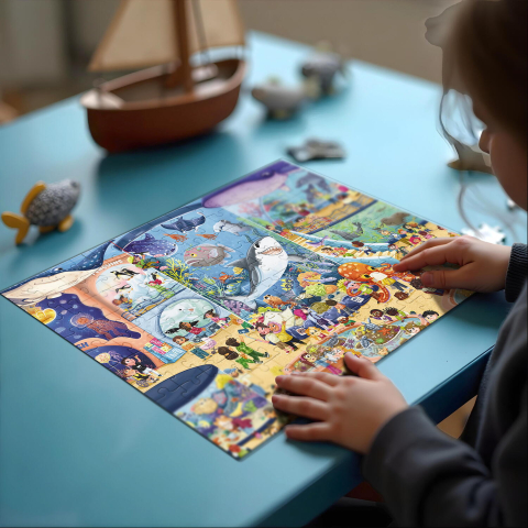 Puzzle - Delfinariu (150 piese) [1]