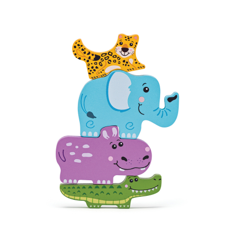 Puzzle din lemn - Forme de animale, copii varsta 3 ani+,6 ani+ [3]