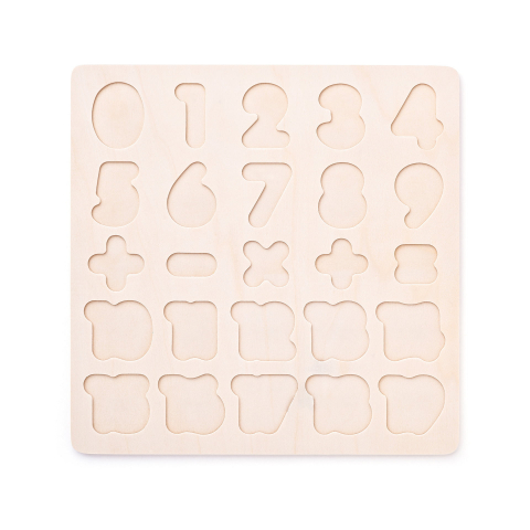 Puzzle din lemn - Matematica, numere, copii varsta 3 ani+,6 ani+,8 ani+ [3]