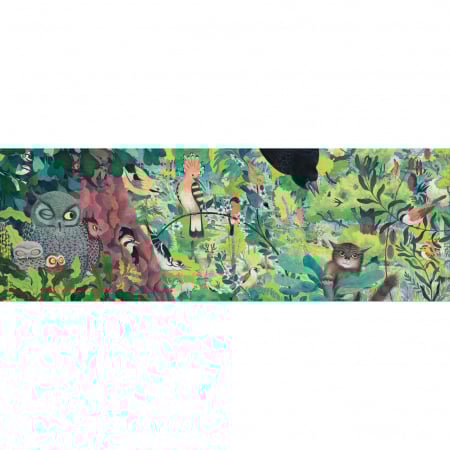 Puzzle 1000 piese, 97 x 33 cm, Aripi, Djeco, varsta 9+ ani, Baiat, Fata [1]