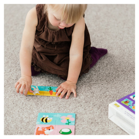 Puzzle Duo – Ce mananca animalele?, copii varsta 3-5 ani [2]