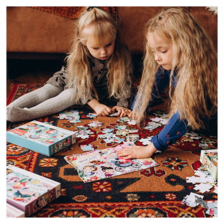 Puzzle educativ, Printesele in vacanta, 30 piese, 3-6 ani [2]