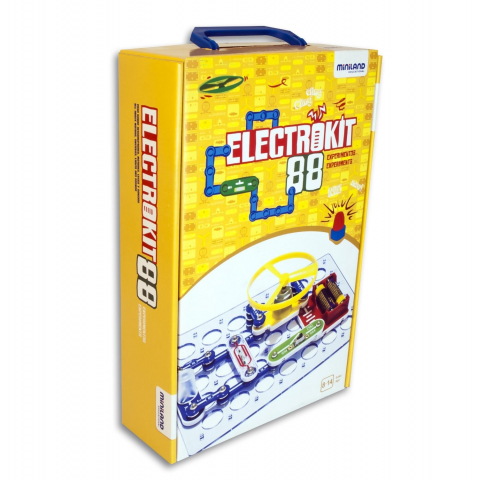 Jucării și Jocuri pentru copii - Puzzle electronic Miniland 88 de variante