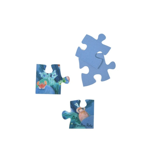 Puzzle fosforescent Sub apa -Aventurile lui Paulie, Moulin Roty varsta 3 - 6 ani, 6 - 9 ani [3]