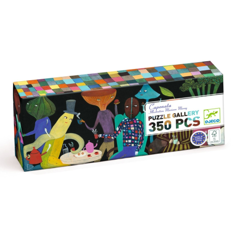 Jucării și Jocuri pentru copii - Puzzle galerie Caponata 350 piese, Djeco Adult, Baiat, Fata, varsta +9 ani