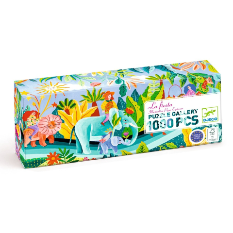Jucării și Jocuri pentru copii - Puzzle galerie La fiesta, Djeco Baiat, Fata, varsta +9 ani