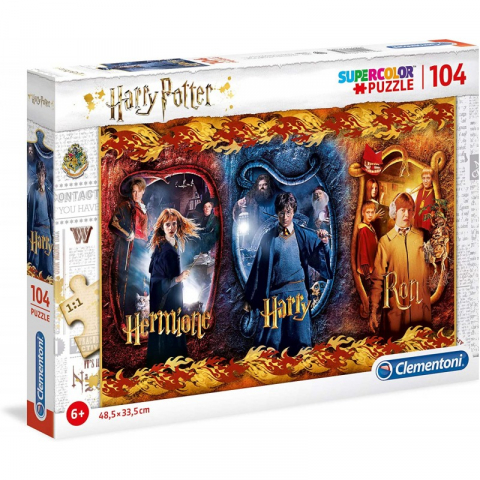 Jucării și Jocuri pentru copii - puzzle harry poter 104 piese clementoni, varsta de la 6 ani la 14 ani