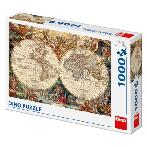 Jucării și Jocuri pentru copii - Puzzle - Harta istorica (1000 piese)