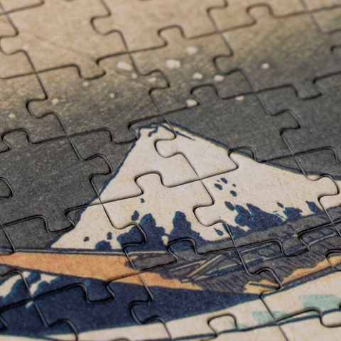 Puzzle Hokusai Valul, Londji Baiat, Fata, varsta +9 ani [2]