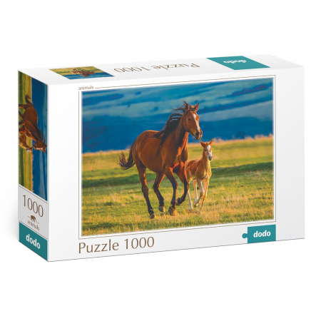 Jucării și Jocuri pentru copii - Puzzle Iapa cu manz, 1000 piese, 8+ ani