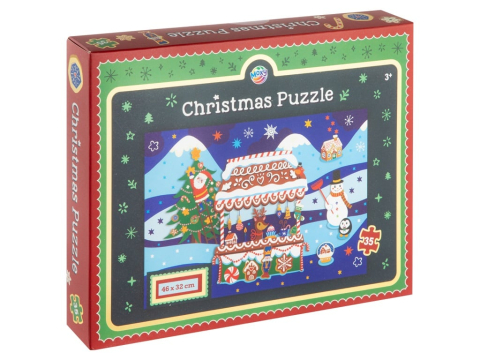 Jucării și Jocuri pentru copii - Puzzle in cutie 35 piese Craciun Grafix 