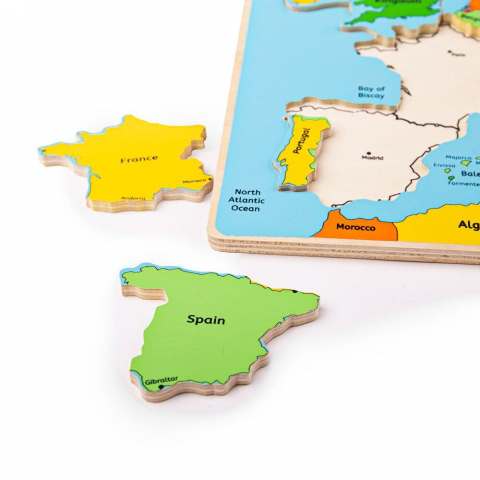 Puzzle incastru harta Europei [5]