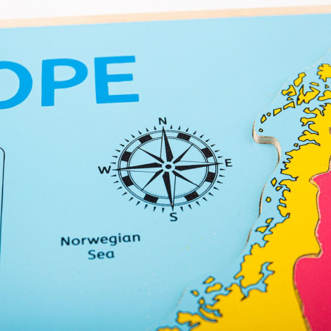 Puzzle incastru harta Europei [6]