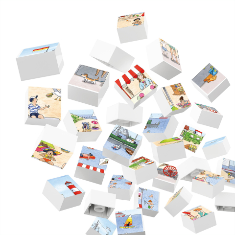 Puzzle La plaja Hubelino (35 piese), copii varsta 4 ani+,6 ani+ [1]