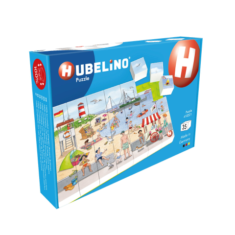 Puzzle La plaja Hubelino (35 piese), copii varsta 4 ani+,6 ani+ [4]