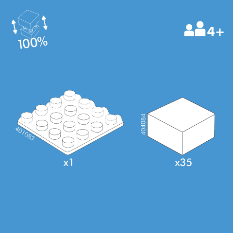 Puzzle La plaja Hubelino (35 piese), copii varsta 4 ani+,6 ani+ [5]