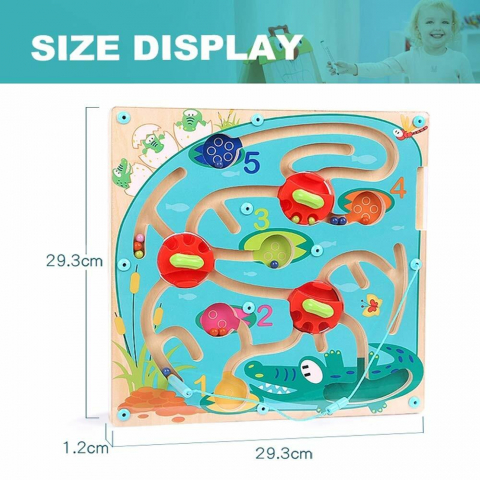 Puzzle labirint - Crocodilul [3]