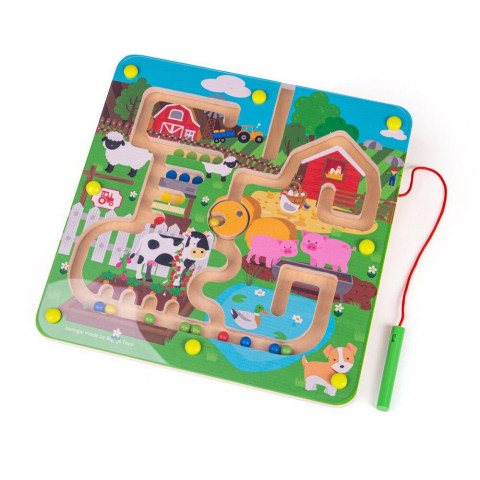 Jucării și Jocuri pentru copii - Puzzle labirint - Ferma
