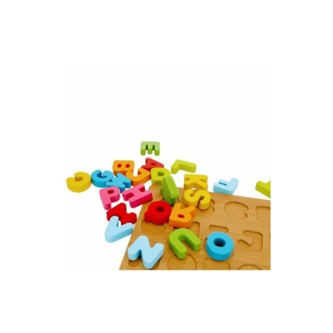 Puzzle lemn decupat, relif MegaCreative, litere, 435865 [3]