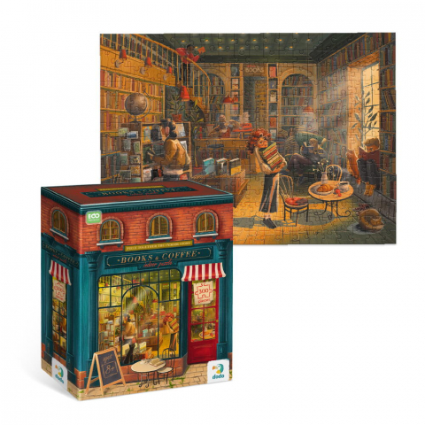 Jucării și Jocuri pentru copii - Puzzle - Libraria (300 piese)