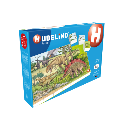 Puzzle Lumea dinozaurilor Hubelino (35 piese), copii varsta 4 ani+,6 ani+ [2]