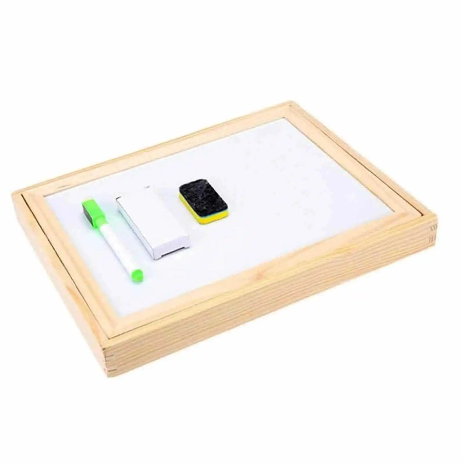 Tablita educativa cu puzzle magnetic 3 in 1 Ferma. [3]