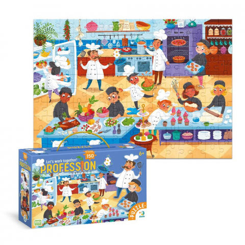 Puzzle meserii - Bucatar (150 piese) [1]