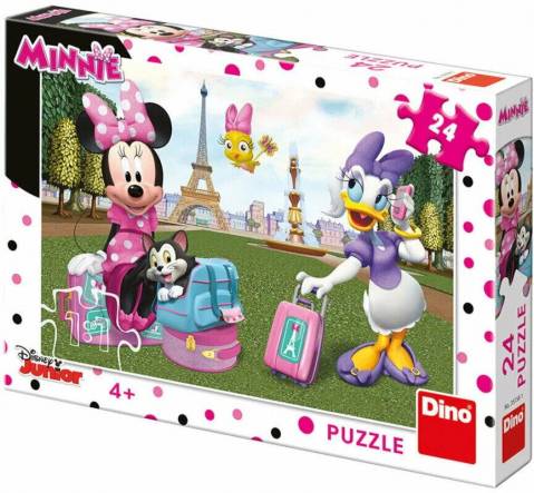 Jucării și Jocuri pentru copii - Puzzle - Minnie si Daisy (24 piese)